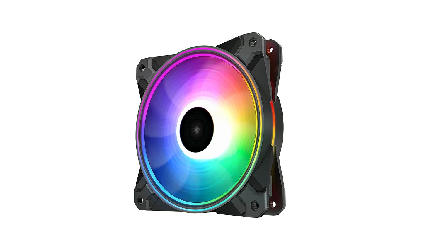 DeepCool CF120 Plus 3in1 120mm 1800RPM PWM fans ATX/MATX PC Cases White ARGB  Computer Cooling Fans PC Fans