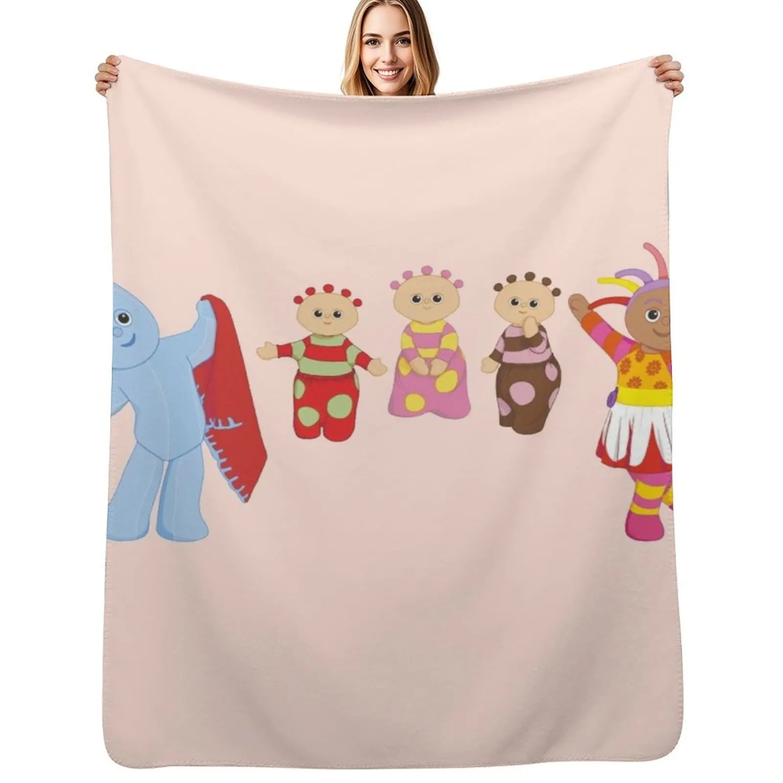 

In the night garden Throw Blanket Decorative Throw Bed covers Soft Plush Plaid Sleeping Bag Blankets