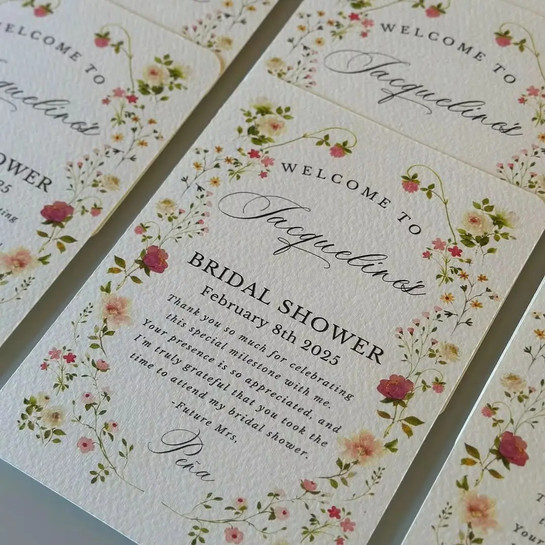 

Custom Aesthetic Nature Cotton Texture Wedding Invitation Advanced Business Card Thank You Postcard Menu Birthday Party Gift