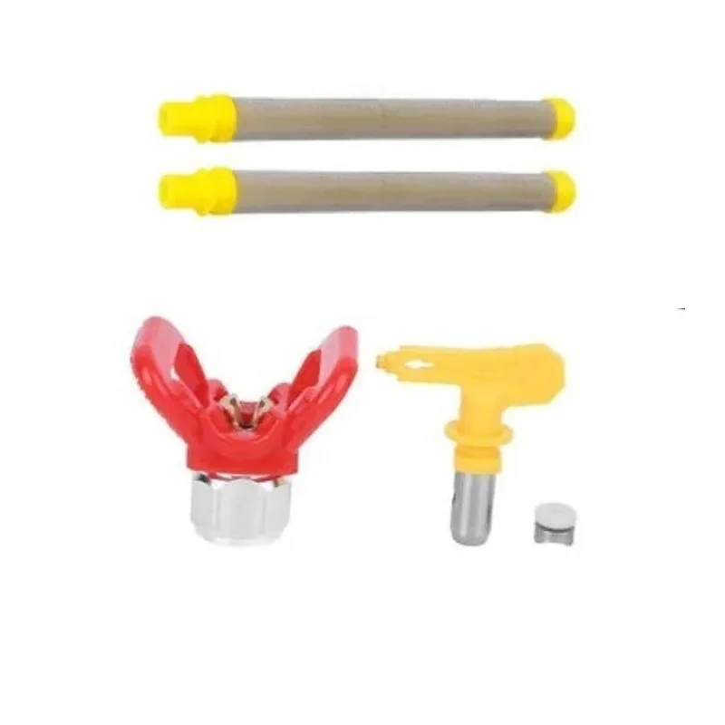 3600PSI Airless in-Line Paint Spray Gun W/Guard & Filters 517 Tip