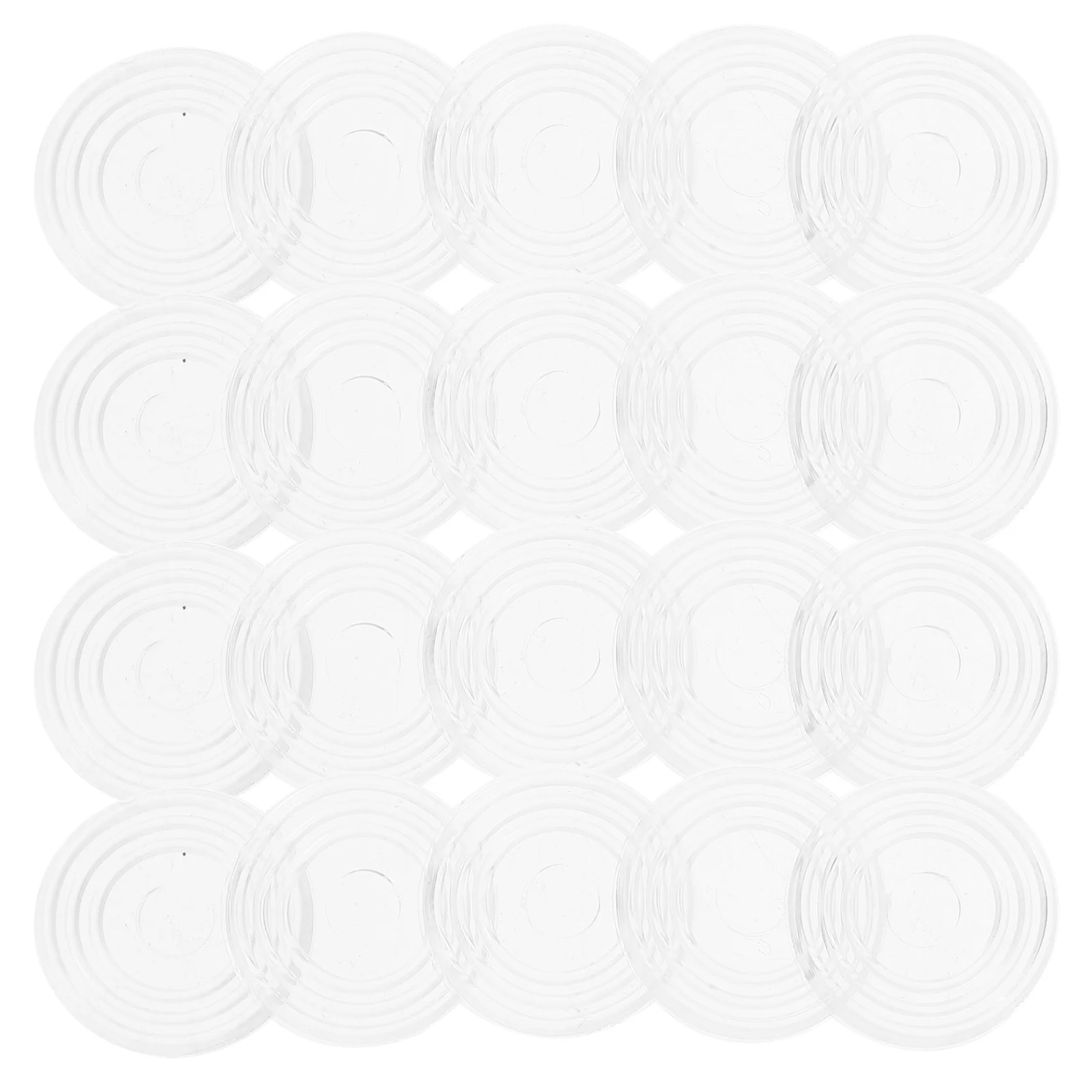 

100pcs Furniture Feet Pads Non-Slip Chair Wheel Stoppers Wear-Resistant Floor Protectors For Office Furniture
