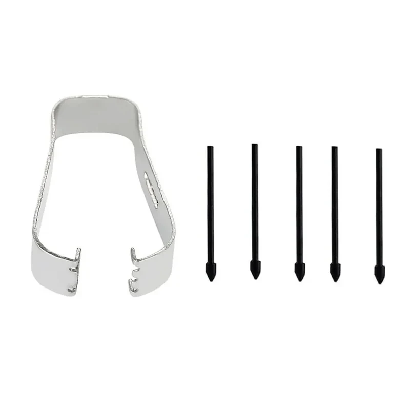1/2/3/4set Touch Stylus Tips Nibs With Metal Clip For Samsung Galaxy Note 20 10 Tab S6 Lite S7 / S8 Series S Pen Accessories