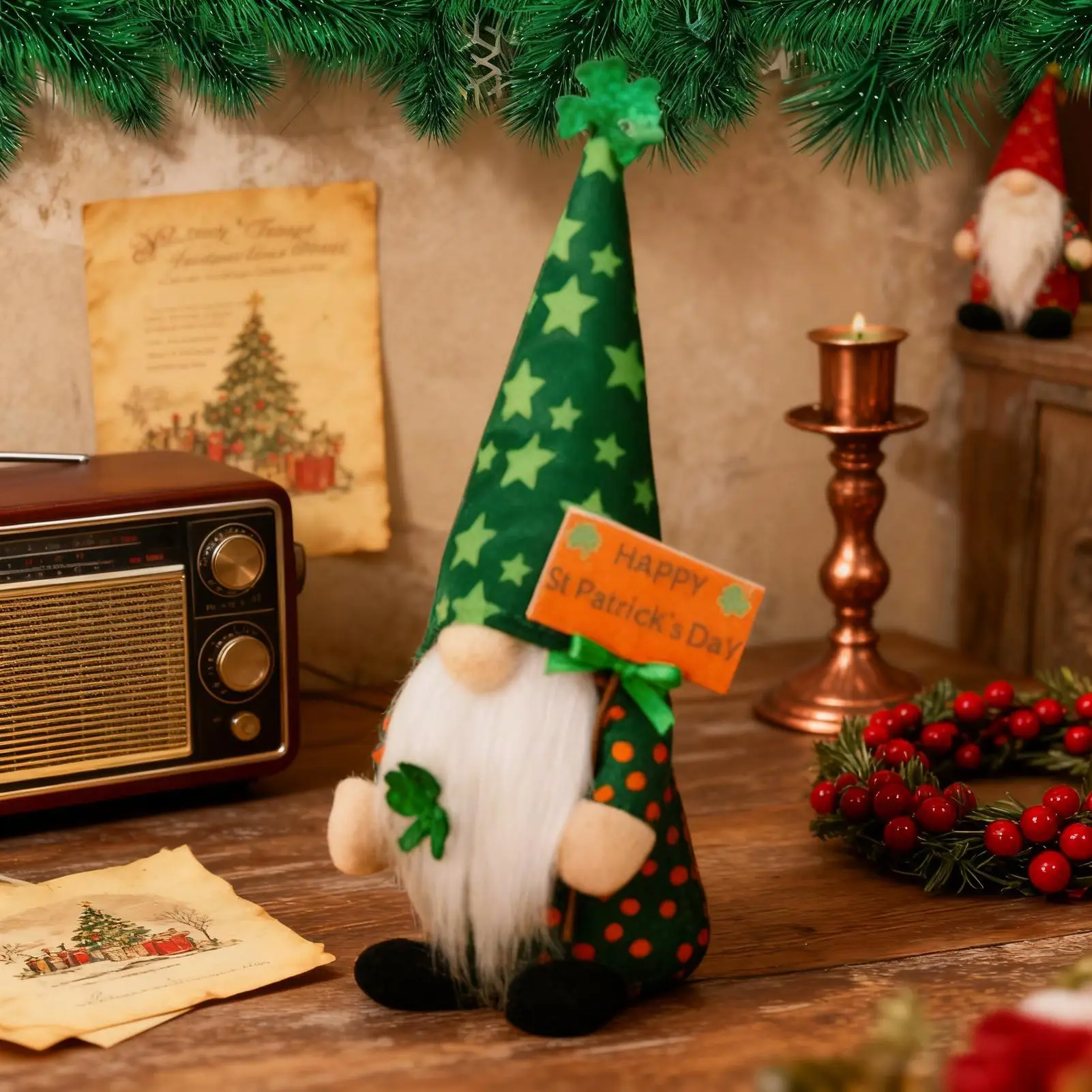 عيد الميلاد دمية مجهولي الهوية جنوم 2025 عيد ميلاد سعيد زينة للمنزل عيد الميلاد زخرفة عيد الميلاد نافيداد ناتال السنة الجديدة 2026 #4