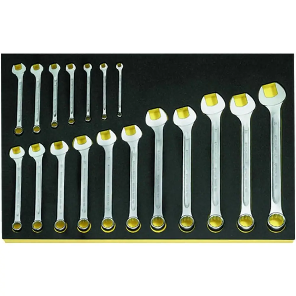 

13/18 Metric Combination Wrench Set, 18 Pieces, 6-24mm, Automotive & Workshop Use, Made in Germany
