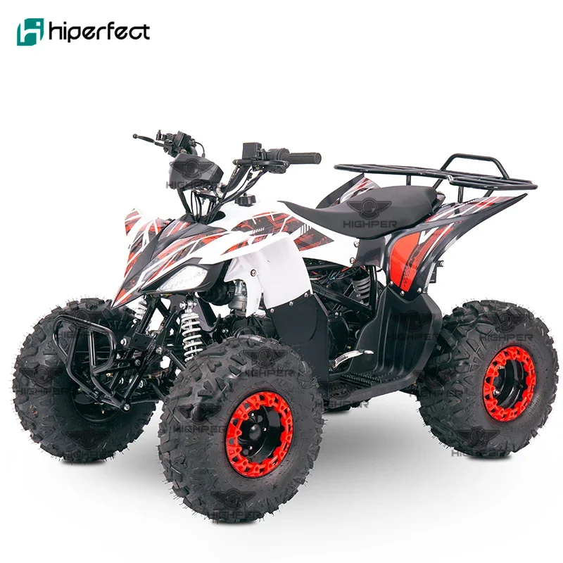 New Highper 110cc 125cc 4 Stroke Chain Drive Kids Mini Four Wheeler Quad Bikes ATV UTV 4 Wheeler Quadricycle