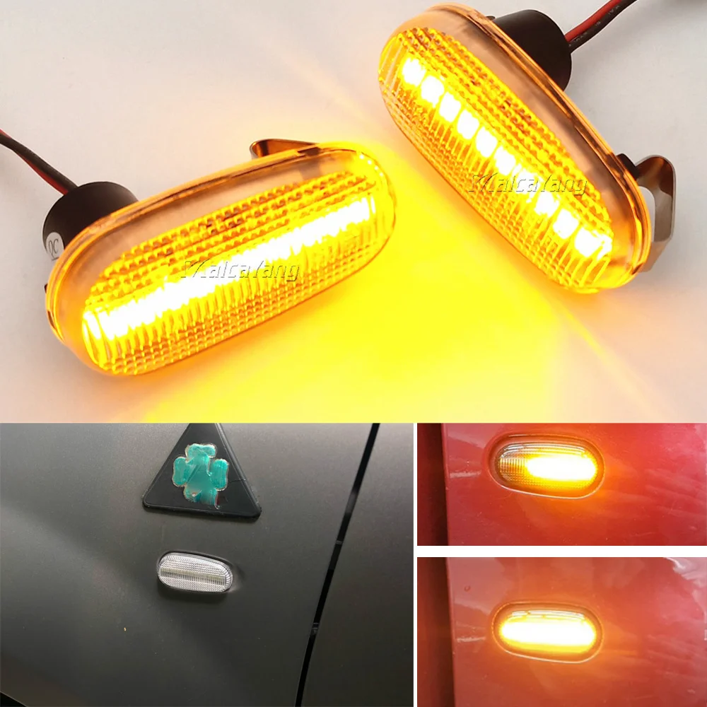 Dynamické LED strana záložka blatník indikátor lehký pro alfa romeo mito 955 pro alfa romeo mito 147 pre-facelift  GT 937 skupina fiat bravo