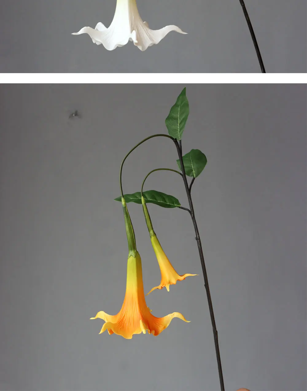 Hochwertige künstliche Blumen aus PU mit echtem Touch-Design – Wandbehang für Hochzeitsfeiern | Blumendekoration für Zuhause, Wohnzimmer, Garten – Detail 15