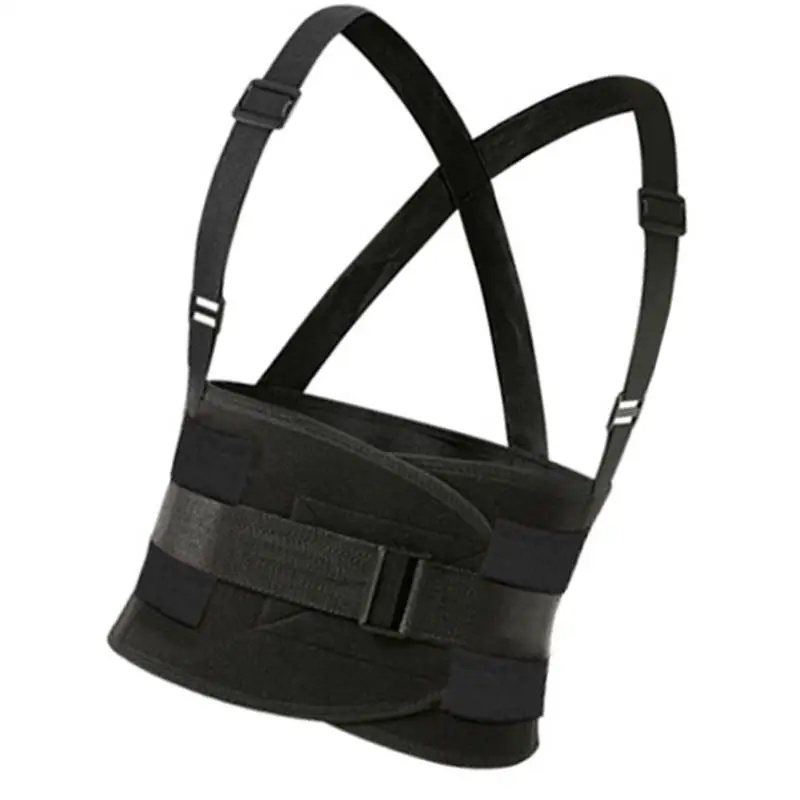 

Регулируемый пояс поддержки талии 652F с двумя плечевыми ремнями для облегчения поясницы