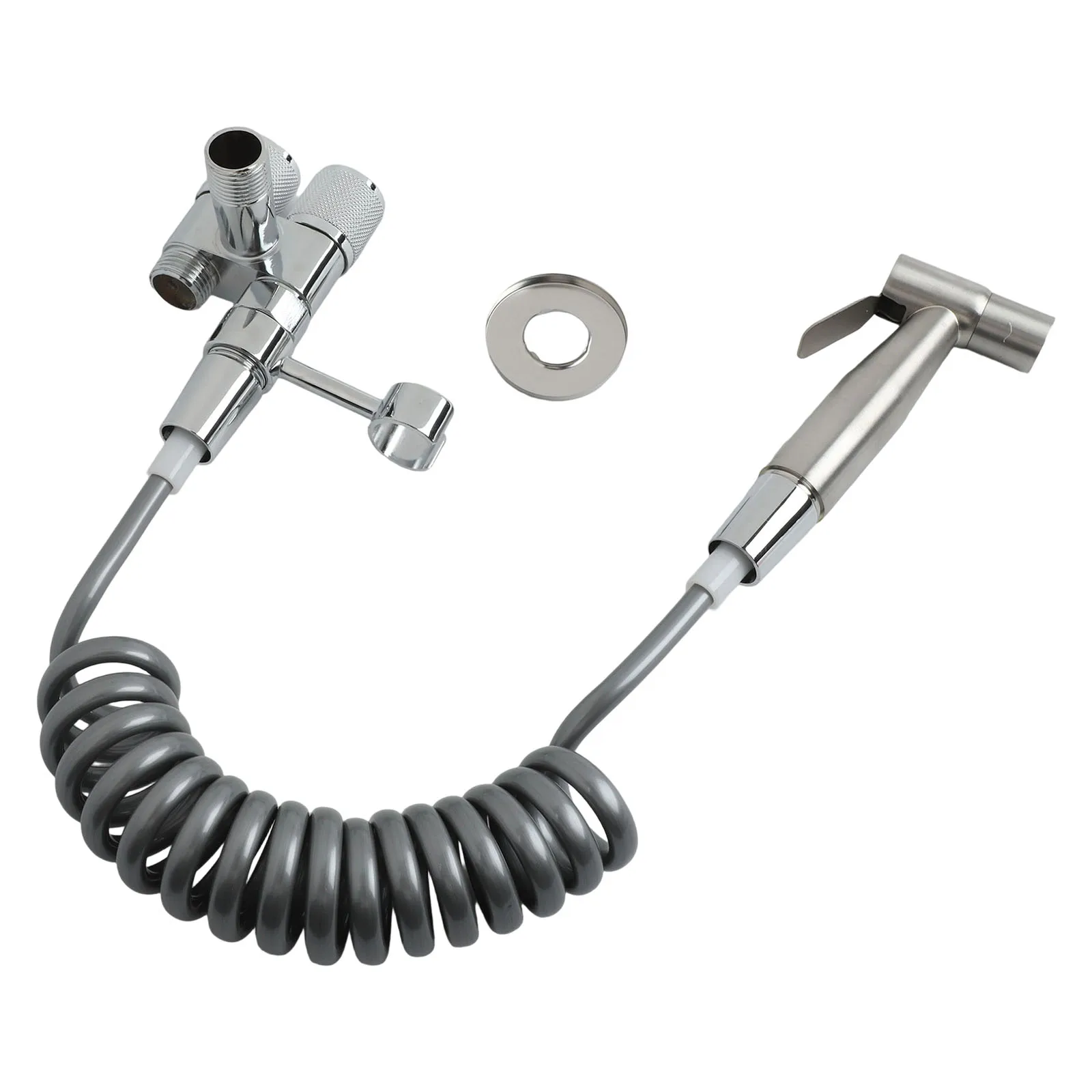 Adjustable Sprayer Bathroom Sprayer Bathroom Equipment Adjustable Water Pressure Sprayer Water Adapter Telescopic Tube