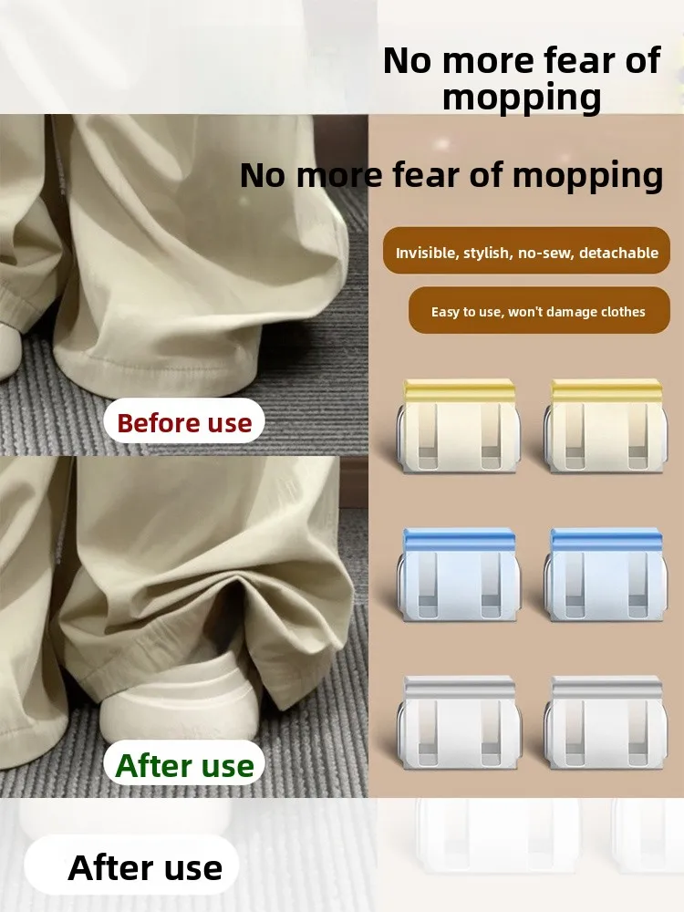 

Adjustable Wide Leg Pants Hemming Clips Women's Clothing Length Modin Tools Trouser Legs Fixing Bules Sewing Acco...