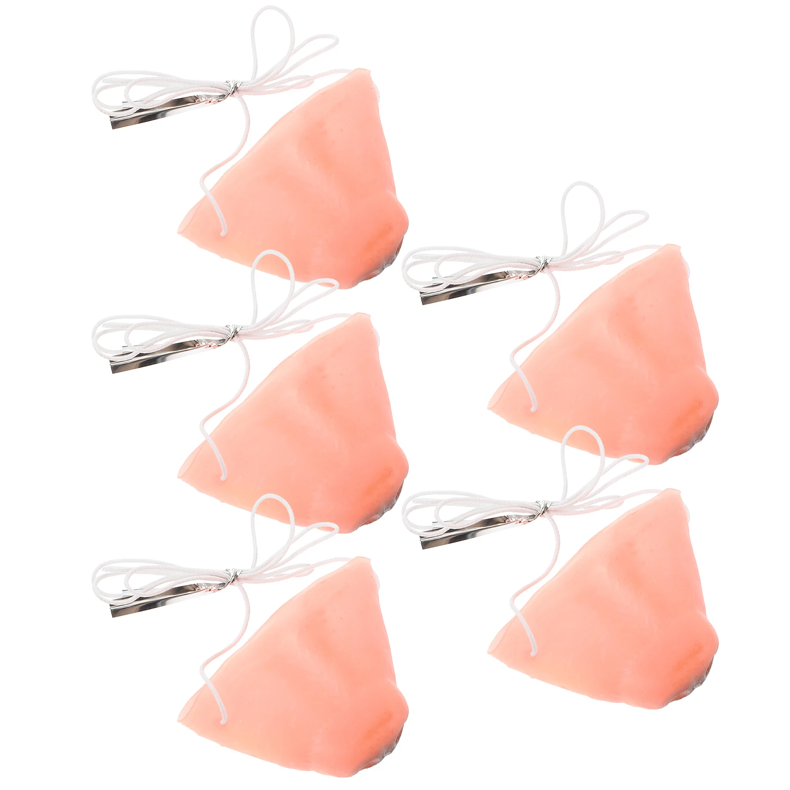 

5 Pcs Dog Nose Props Ups Dress Dogs Party Novelty Halloween Puppy Animal Costume Accessories Replaceable