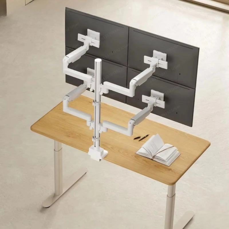 

86S-C048S 17 "~ 40" 11 кг модульный механический пружинный четырехканальный монитор, экран офисного компьютера, крепление VESA, 4 кронштейна для подставки для монитора