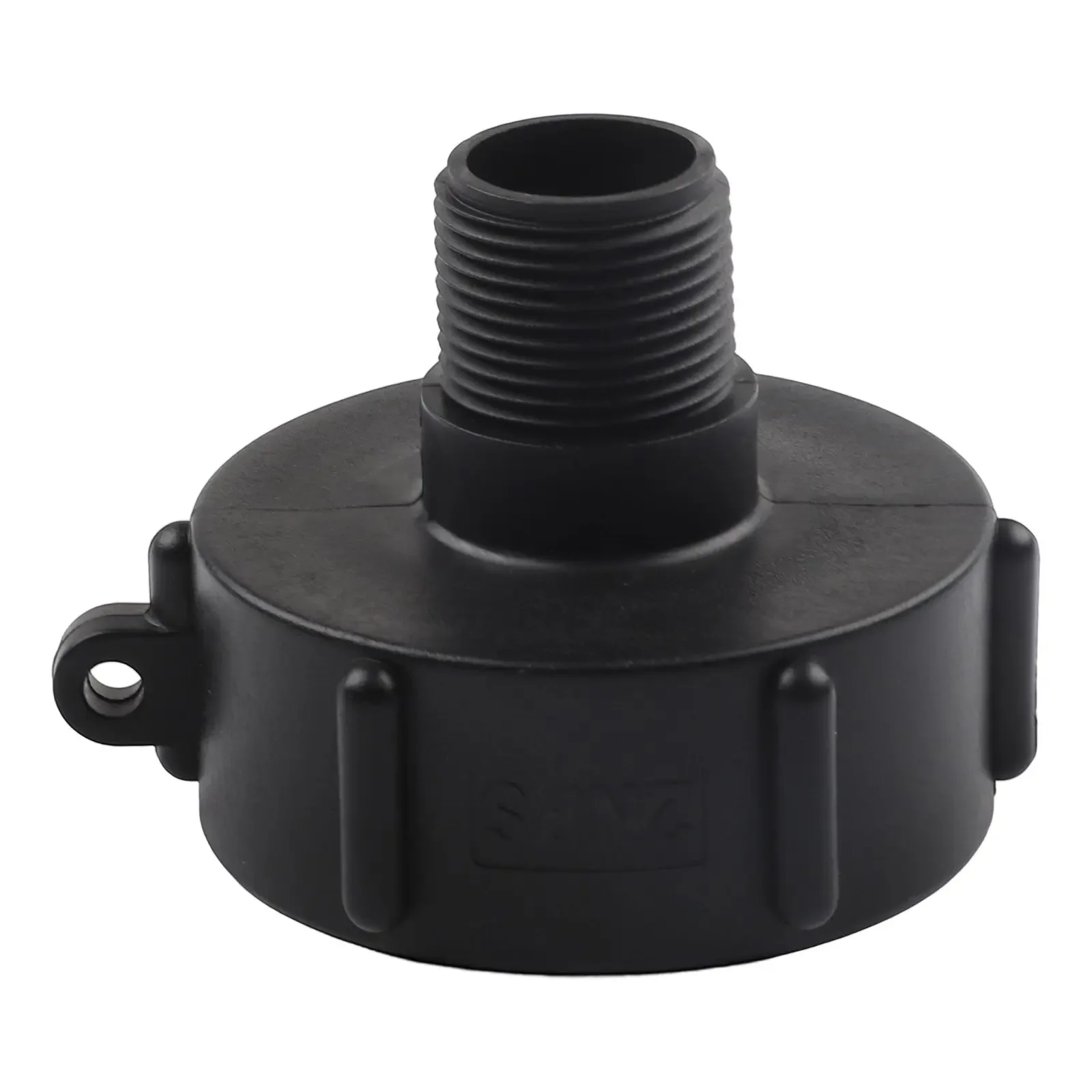 Adapter Drain Adapter Industry 1 Pcs Black HDPE Material IBC Tote Tank Parts With Sealing Ring For Garden Hose