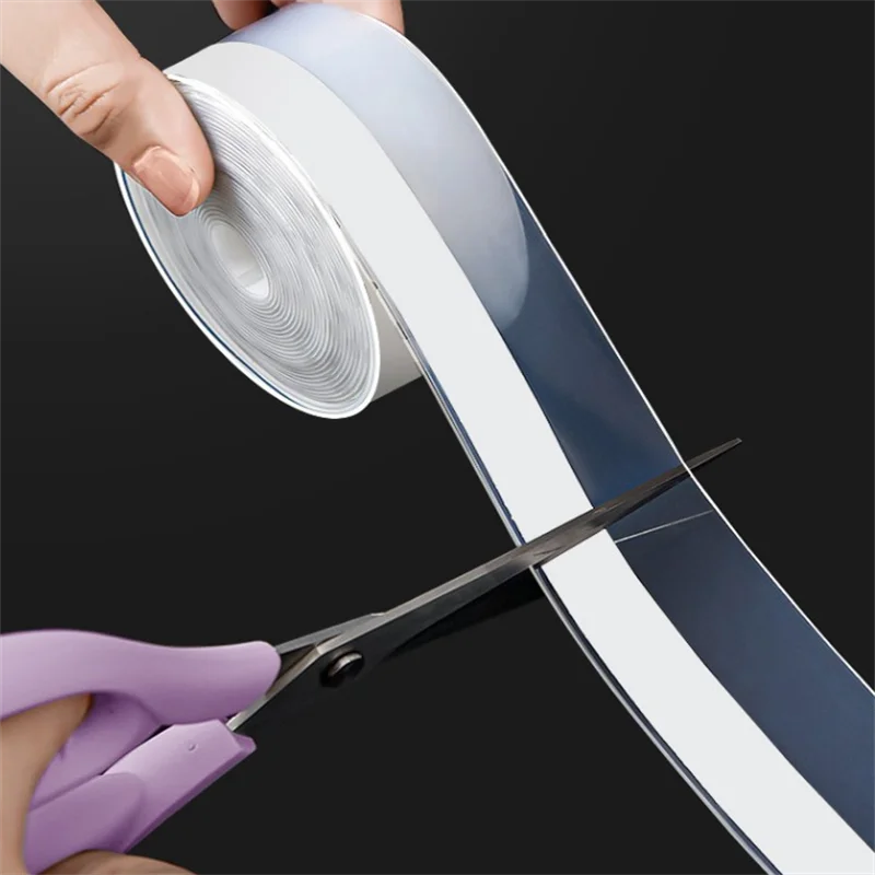 5M/Roll Door And Window Seal Rubber Door Seam Soundproof And Windproof Sticker Self Adhesive Door Windscreen Sealing Tape