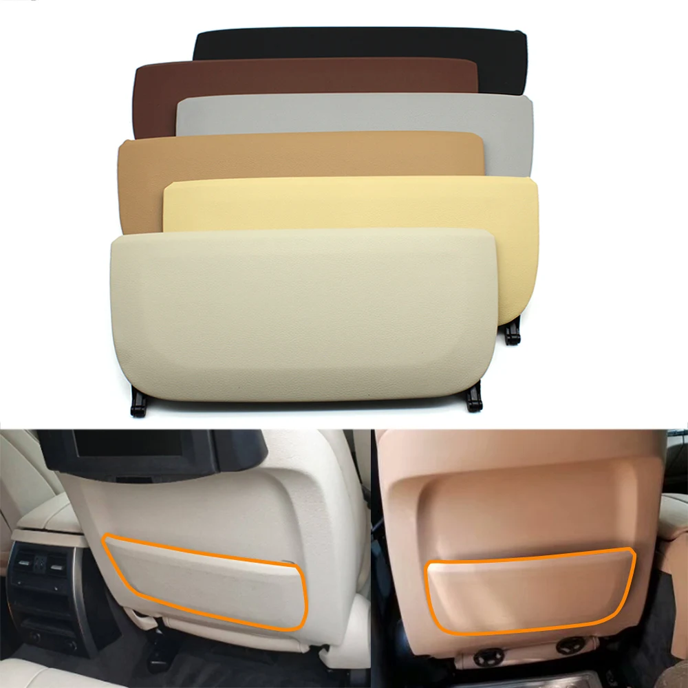 Car Seat Back Pack Leather Backrest Storage Pocket Cover For BMW 5 7 GT Series F10 F11 F01 F02 F07 2009 2010 2011 2012 2013