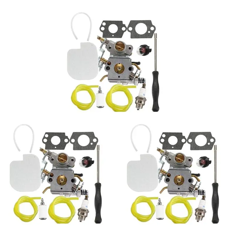 

Карбюратор Excellent-3X для бензопилы PP4218A PP4218AVX для Poulan Pro P3314 P3416 PP3816, 18 дюймов, 42 куб. см, комплект карбюратора