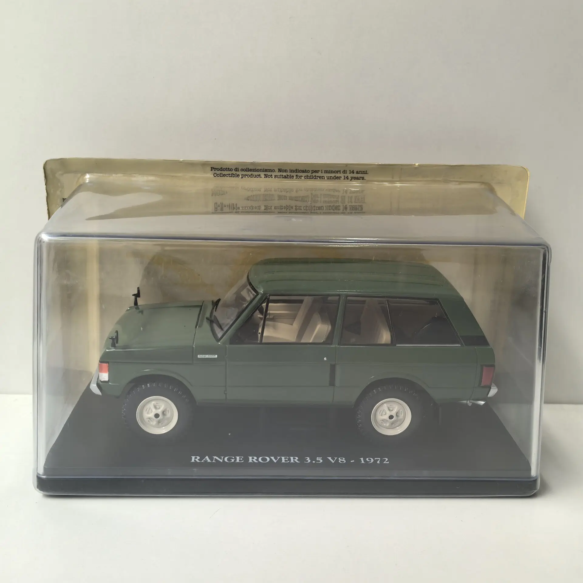 

Diecast IXO 1/24 Scale Land Rover RANGE 3.5 V8 1972 O4 Alloy Car Model
