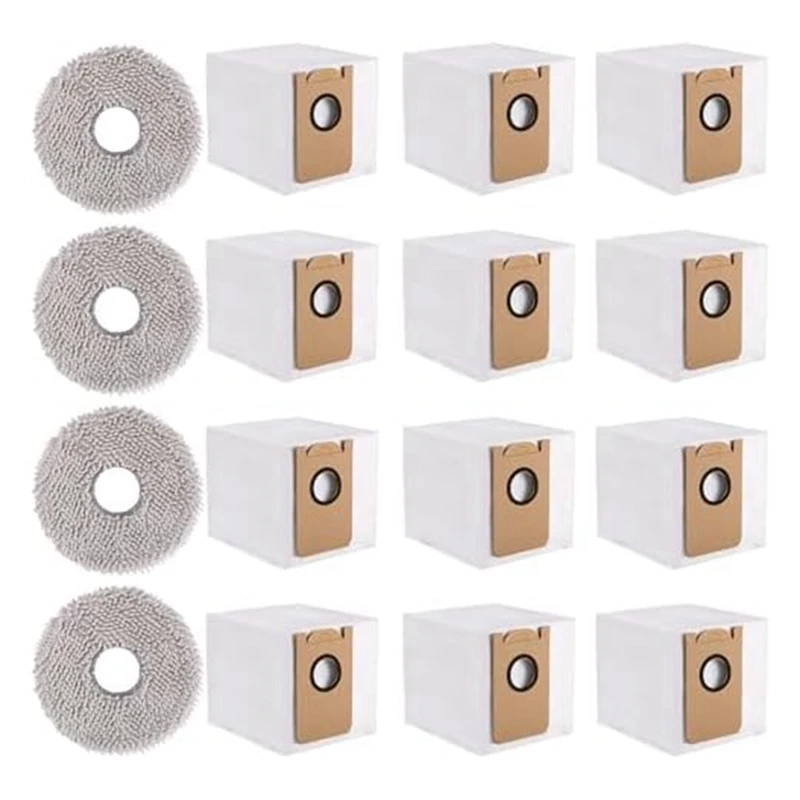 Accesorios para bolsas de polvo para Dreame L10S Ultra/L20 Ultra/L10 Ultra/Xiaomi X10 +, estación de limpieza para aspiradora