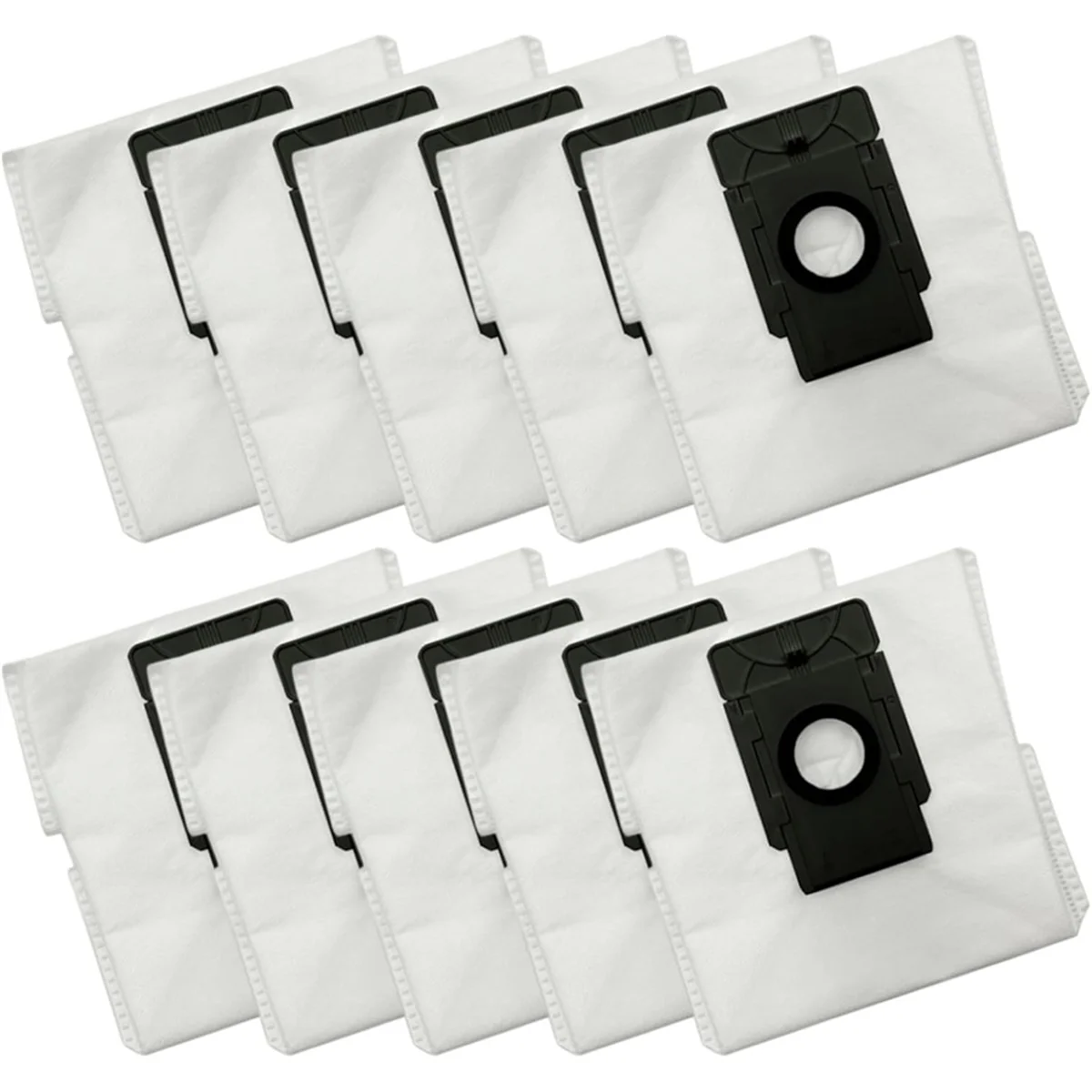 N21R 10PCS Dust Bag Set for 360 S8 PLUS for TP Link Tapo RV30 Plus RV10 Plus RVA200 Vacuum Cleaner Accessories Replacement