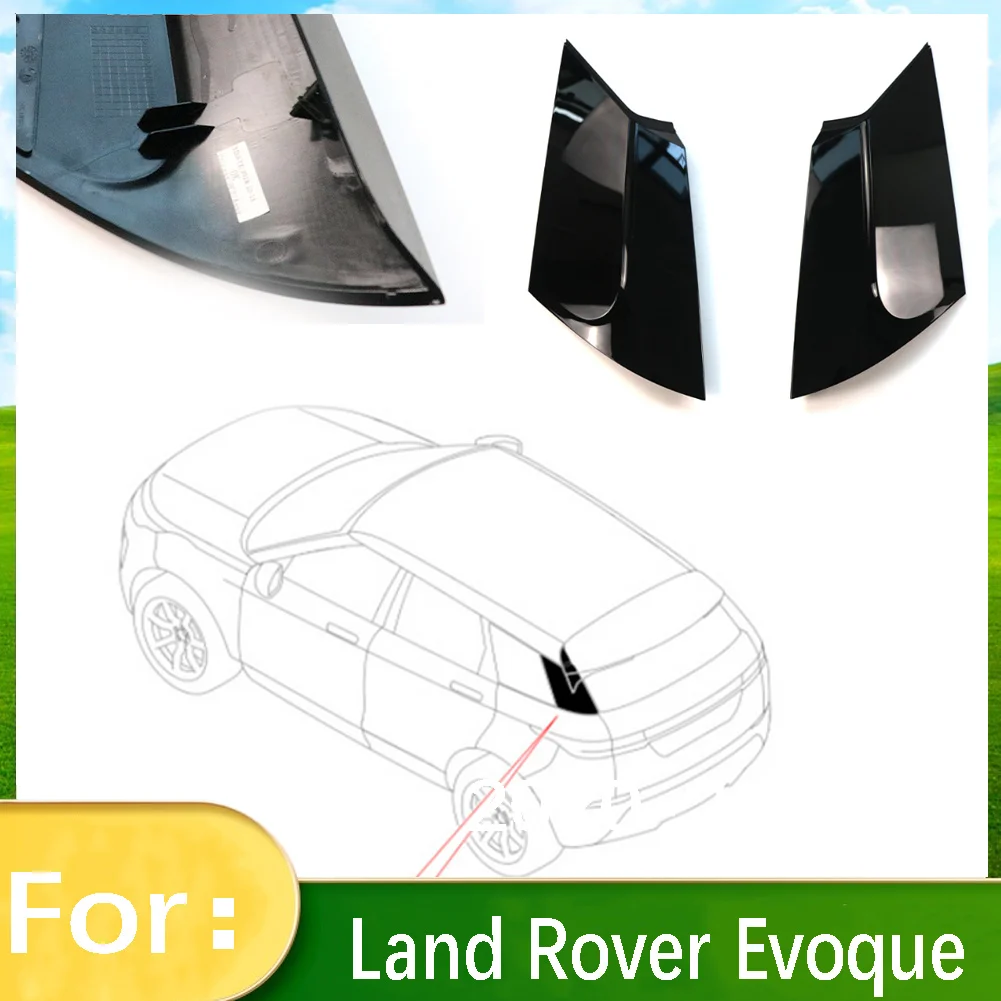 Car Window D Pillar Decorative Board Pillar Trim Cover For Land Rover Range Rover Evoque 2020 2021 2022 LR114444-B LR136542-B