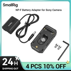 SmallRig NP-F Battery Adapter Mount Plate Kit for Sony Sony FX3 / FX30/ α7CR / α7C II / α7 IV/ ZV-E1 with NP-FZ100 Dummy Cable