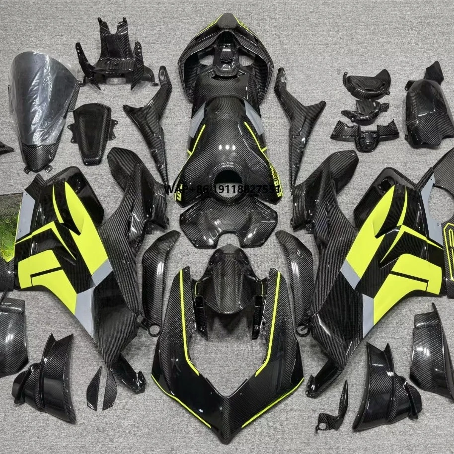 Top LUXURY For Ducati V4 panigale dry carbon fairng kit