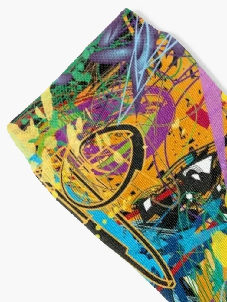 Sparkling Mind original artwork Socks funny gift football Stockings man winter thermal Socks Woman Men's