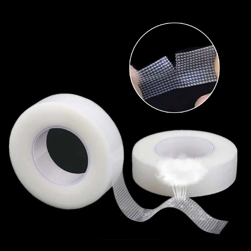 1 Roll Lash Tape Breathable Easy To Tear Isolation Eyelash Extension Under Eye Pad Tape PE Adhesive Grafting Tape