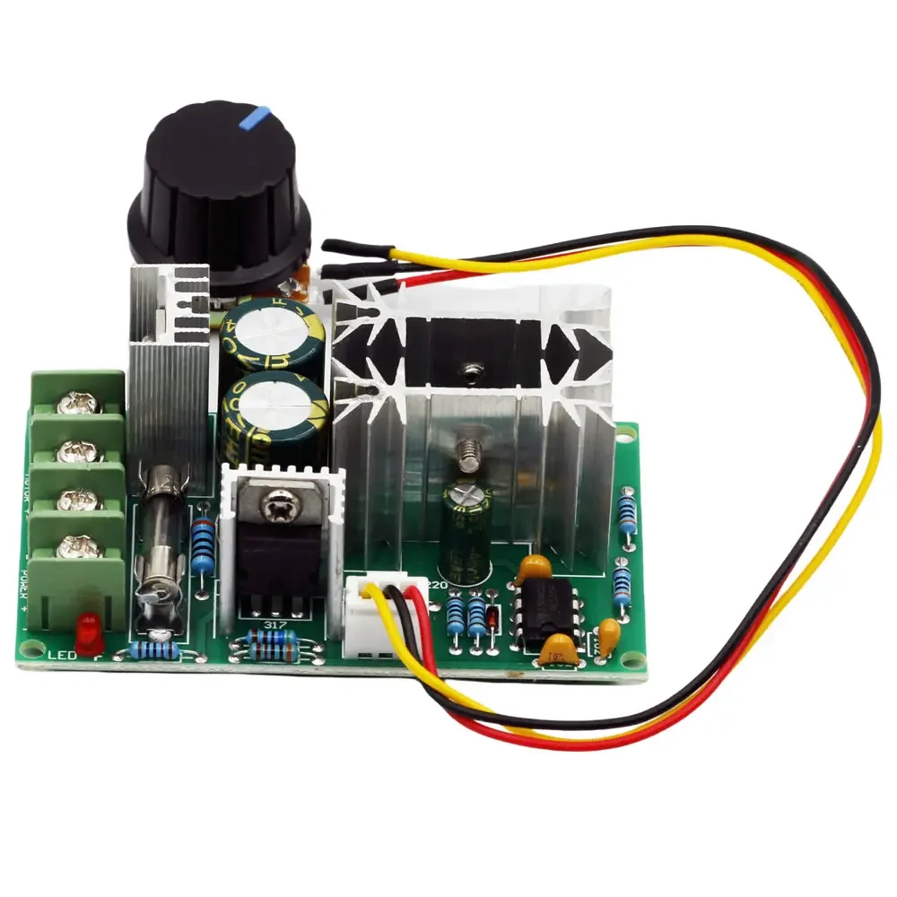 DC10-60V  Motor Speed Control PWM Motor Speed Controller Switch 20A Current Voltage Regulator High Power Drive Module