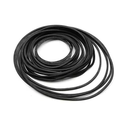 20Pcs 40-65/75-100/110-145mm Mix Cassette Tape Machine Square Belt Universal Repair Belt Square Cross-Section1.5mm
