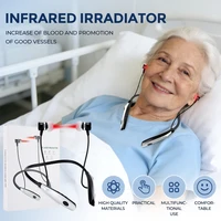 Ear Nasal Irradiation Device Neck Hanging 3 Modes Rechargeable Nasal Ear Canal Red Light Care for Home Use 2