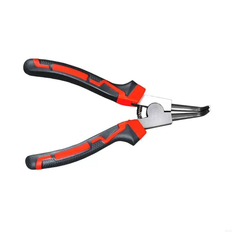 M4yc 7inch Circlip alicate com construção liga endurecida à prova ferrugem para espaços apertados e uso profissional