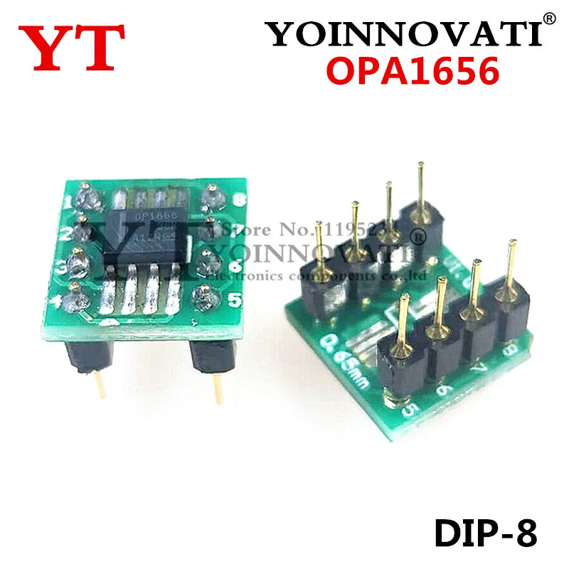 2PCS OPA1656 OP1656 op amp Ultra-Low-Noise Low-Distortion FET-Input Audio Operational Amplifie