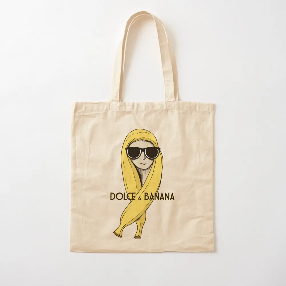 

Dolce & Banana Peel the Glamour Funny Tote Bag tote bag university cloth bag woman Canvas Tote