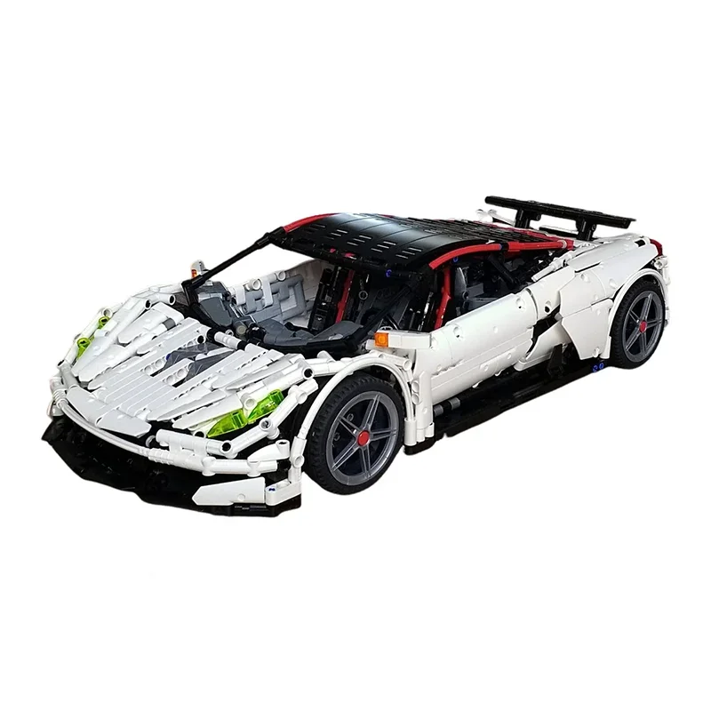 2961 قطعة Moc التقنية سباق السيارات Ultimatum GTR V10 سيارة بناء نموذج كتل الإبداعية تجميع الطوب لعب الاطفال الحاضر
