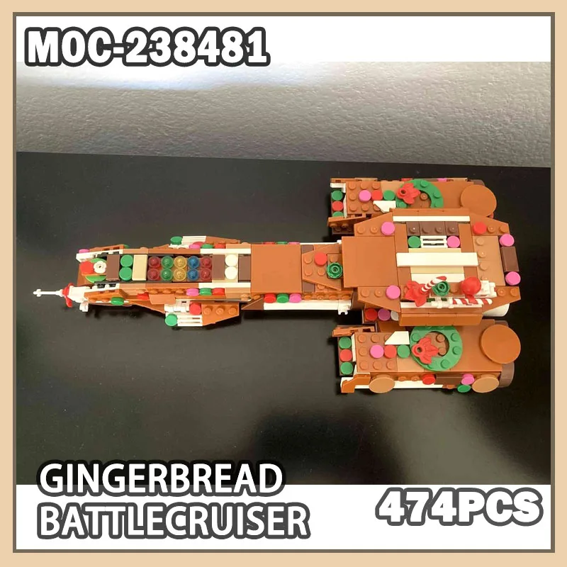 

MOC-238481 Building Blocks Space War Series Hot Movie Christmas Edition Spacecraf Creative Brick Model Education Toy Accessories