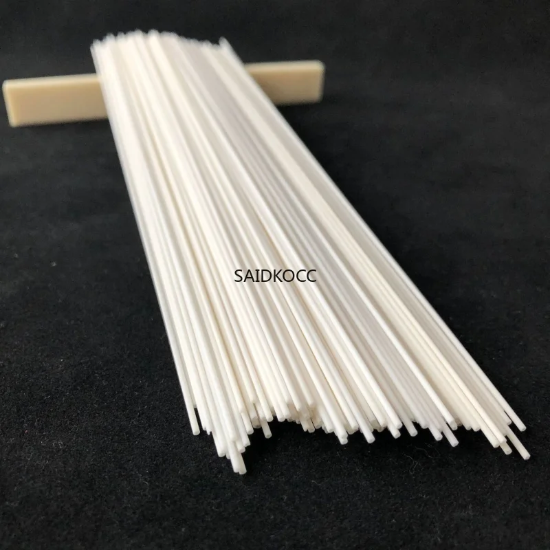 SAIDKOCC 99 Alumina porcelain tube 1.05-0.5-200 ultra-fine high purity alumina insulated ceramic tube