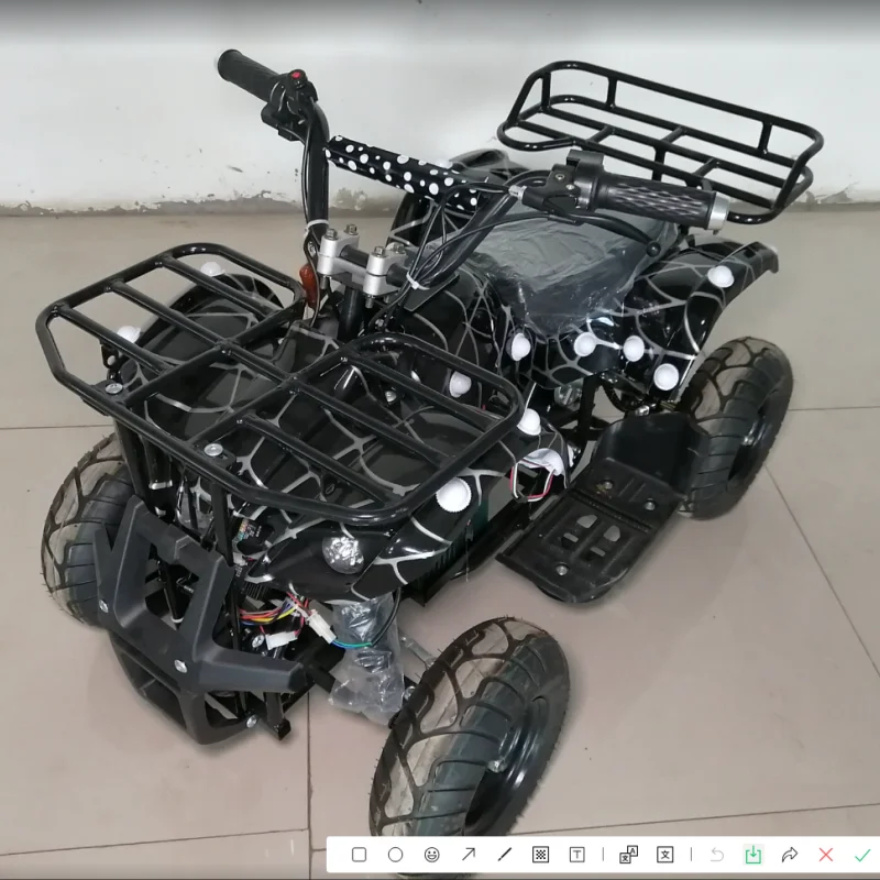 Krachtig elektrisch ATV buiten - Kids Outdoor Adventure Park recensie en prijs