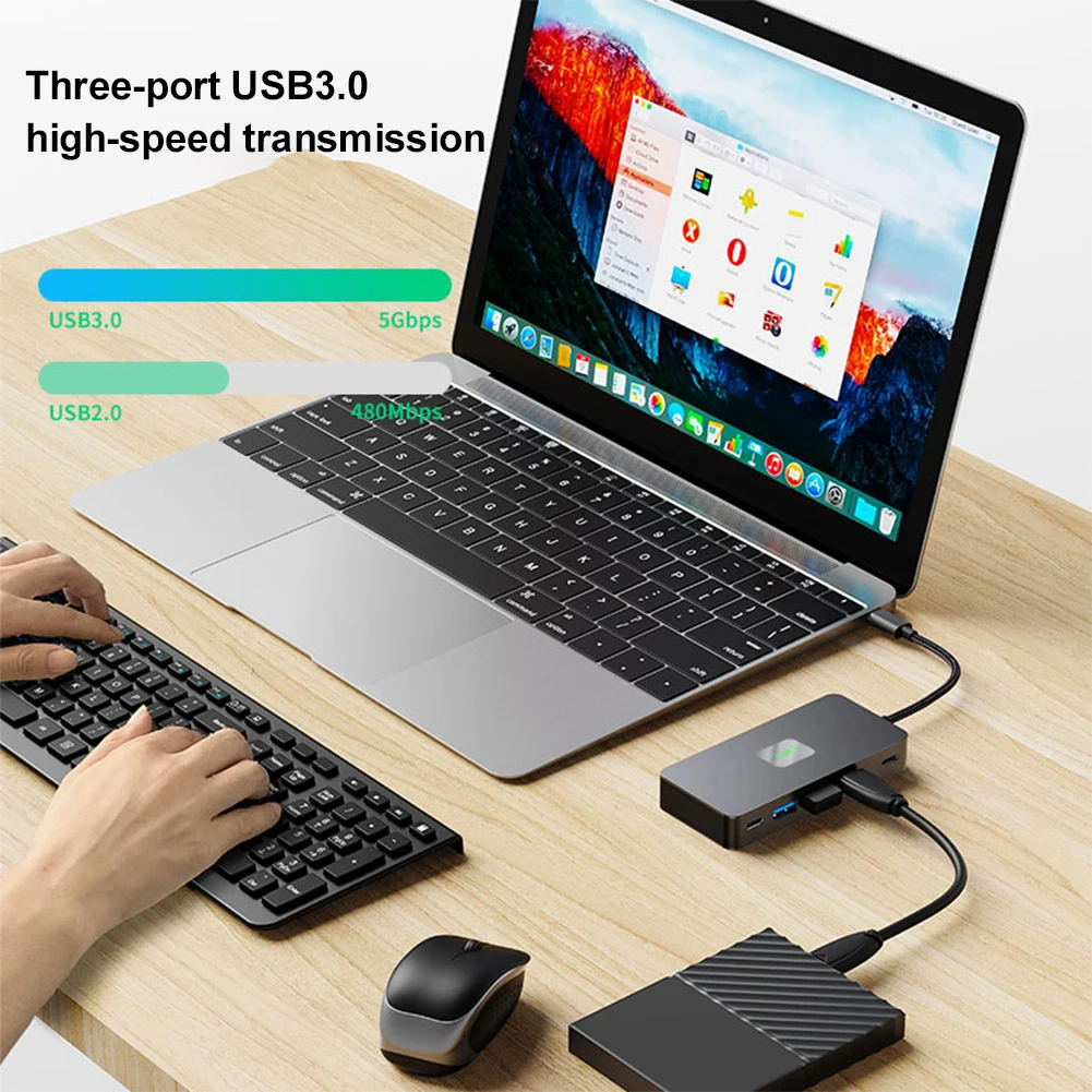 7 In 1 Usb C Dockin…