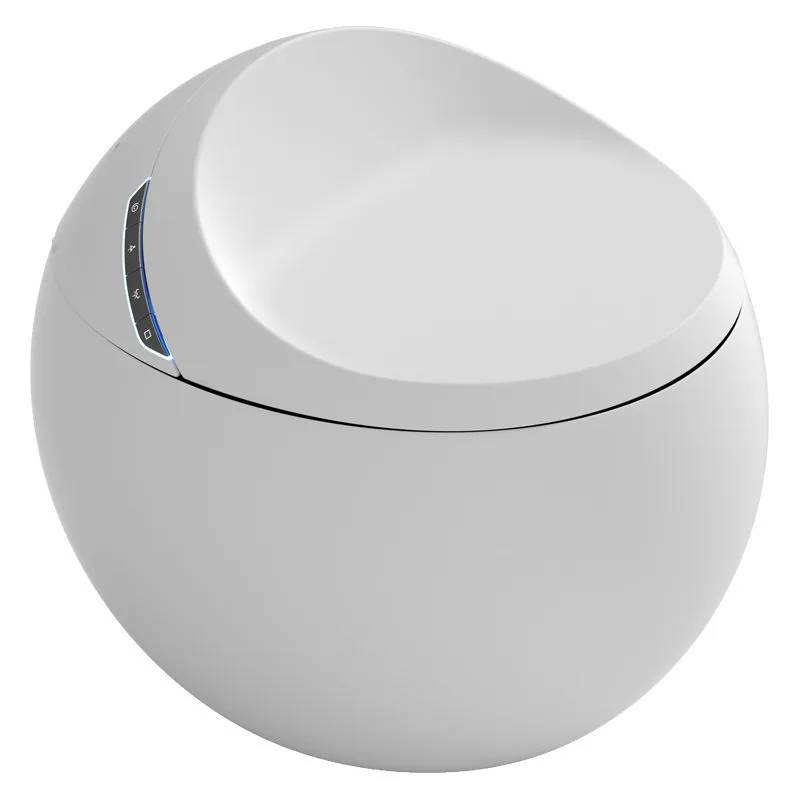 

Sand-shaped smart toilet has no water pressure limit, household integrated egg-shaped smart toilet