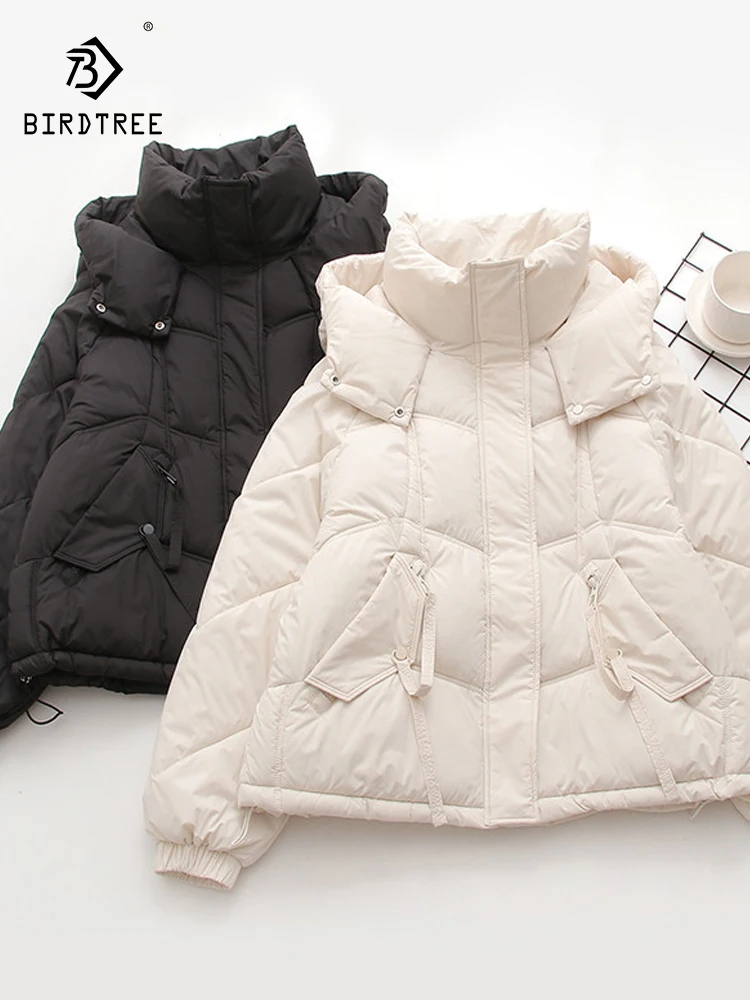 

Новая осенняя стеганая куртка 2025, женская лоскутная куртка с карманами и капюшоном, универсальная ретро-универсальная теплая свободная верхняя одежда для поездок на работу, зима C5O862CC