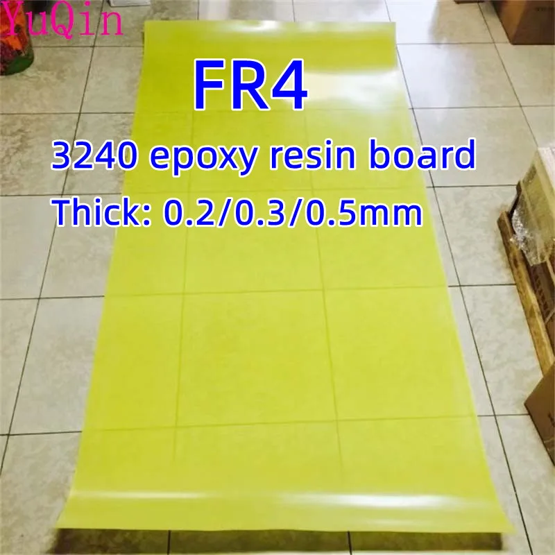 Thin 0.2 0.3 0.5mm 3240 epoxy resin board FR4 insulation board electric board fiberglass board high temperature resistant