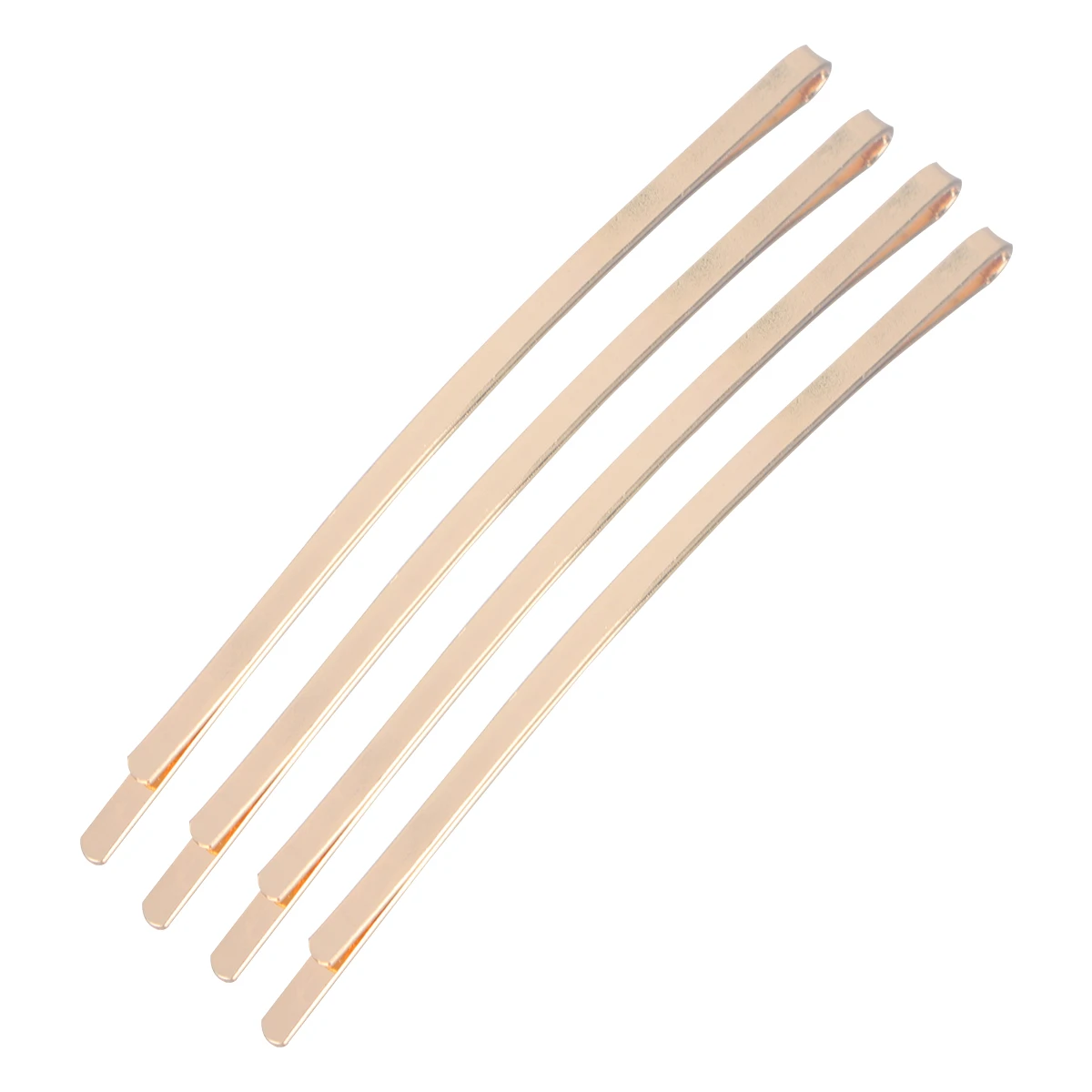 

100pcs Metal Clips Elegant Simple Bobby Pins for Wedding Party Metal Hairpin Daily Golden Thin Accessories Women Girls