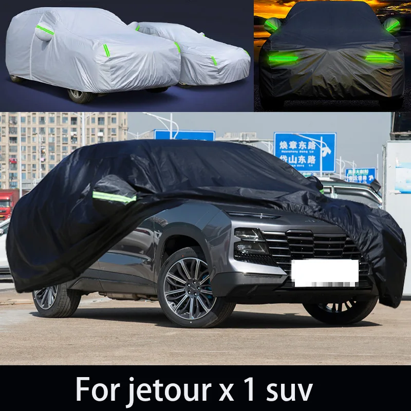 

For jetour x1 suv auto anti snow, anti freezing, anti dust, anti peeling paint, and anti rainwater.car cover protection