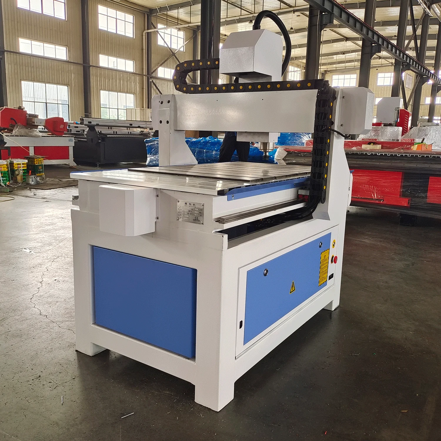 Mini Hobby CNC Router 6090/6040 with 4th A Axis - High Precision Milling Machine for Wood, Acrylic, and Glasses
