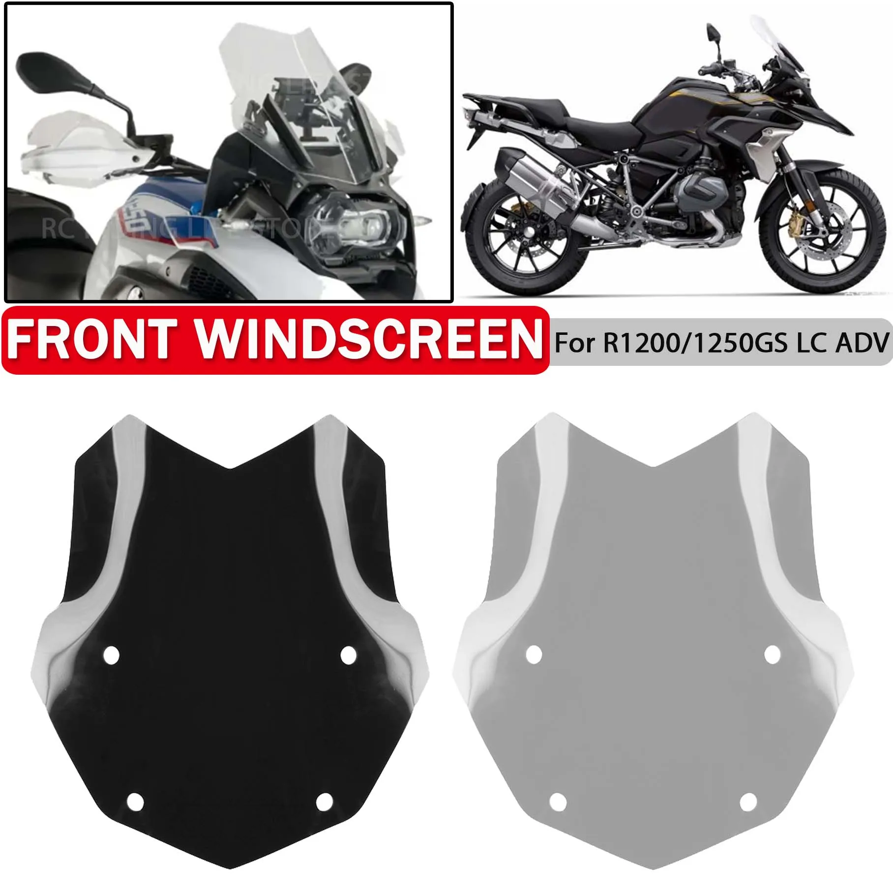 

Ветрозащитный экран для BMW R1200GS R1250GS ADV GS R1200 R1250 Adventure 2013-2023
