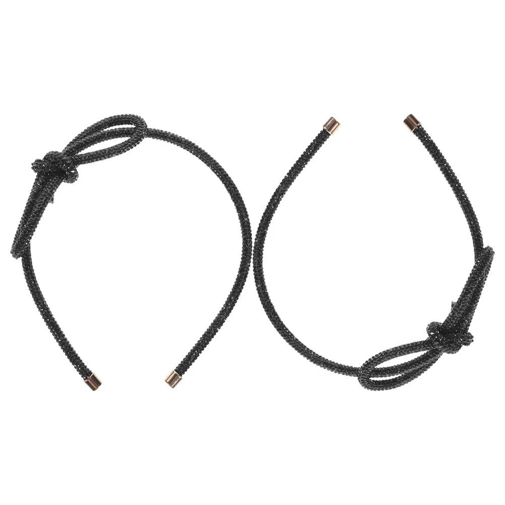 

Headband Beauty Adult Cat Ears Birthday Crown Hair Accessories for Girls Black Bow Women with Halloween Headbands