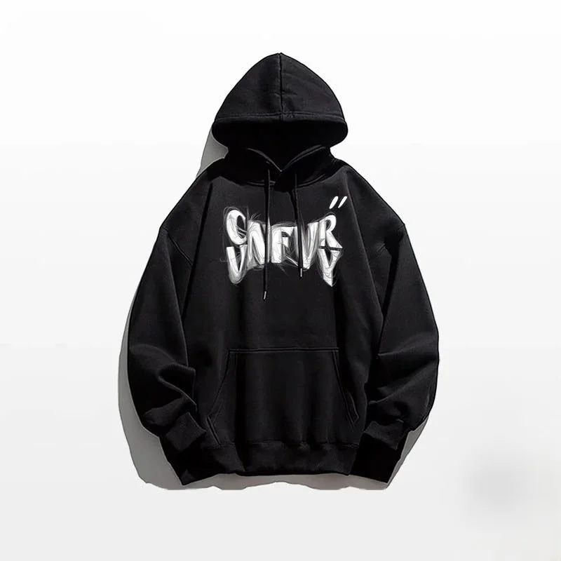 

Мужская толстовка с капюшоном оверсайз, минималистичная, свободного кроя, дышащая, из шелка, летняя, с уникальным традиционным желтым узором, в рубчик