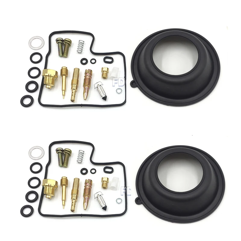 

2 Sets For Honda VT700 VT750 Shadow VT700C VT750C Motorcycle Carburetor Repair Kit Plunger Diaphragm