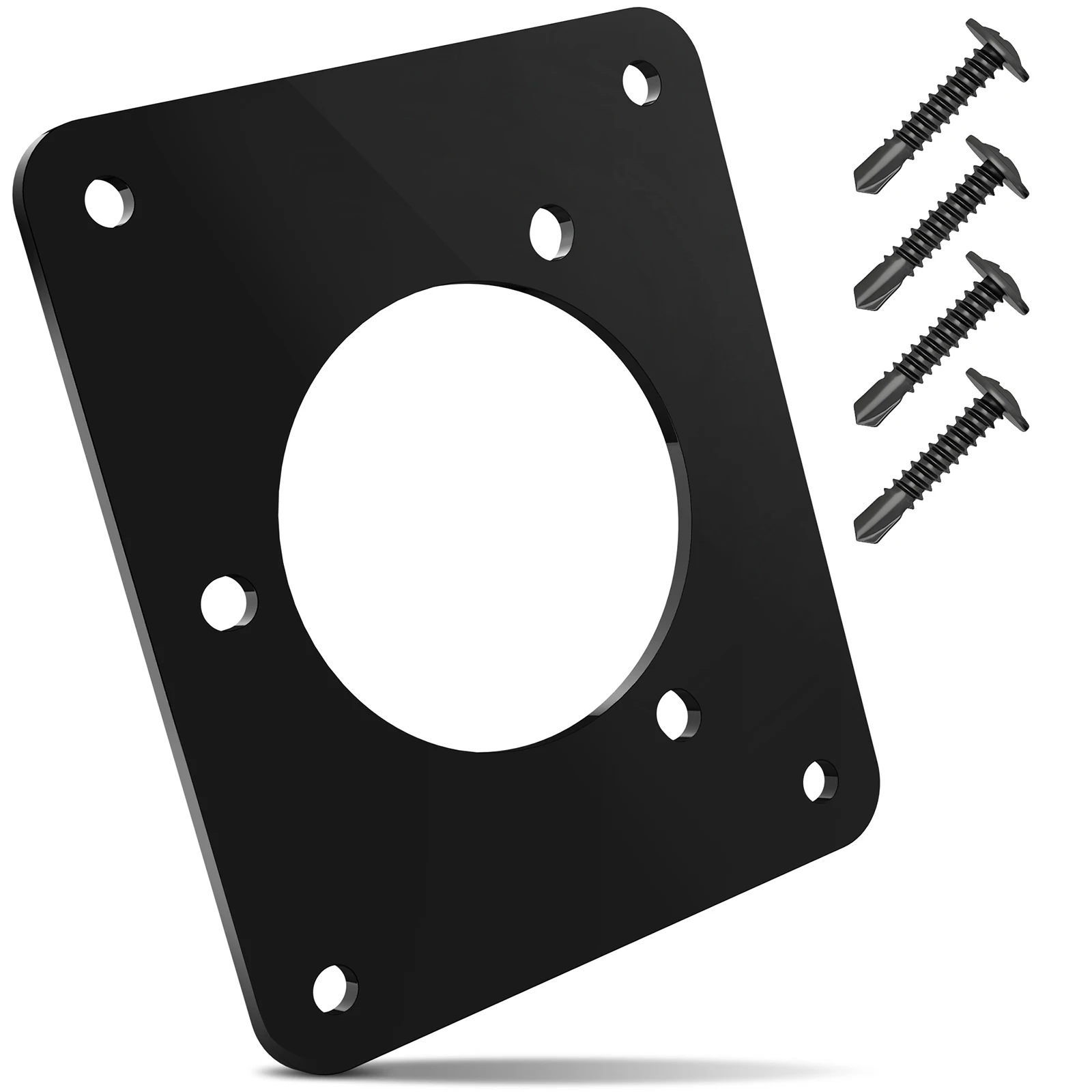 

MICTUNING Golf Cart Charging Port Adapter 3/4 Holes, Compatible with Noco GCP1 Plug EZGO TXT EZ-GO Golf Cart 110V AC 36V Adapter